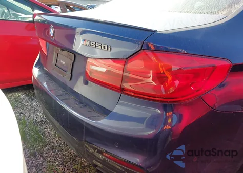 2019 BMW M550I xDrive z USA, uszkodzony, nr VIN WBAJB9C51KB465157